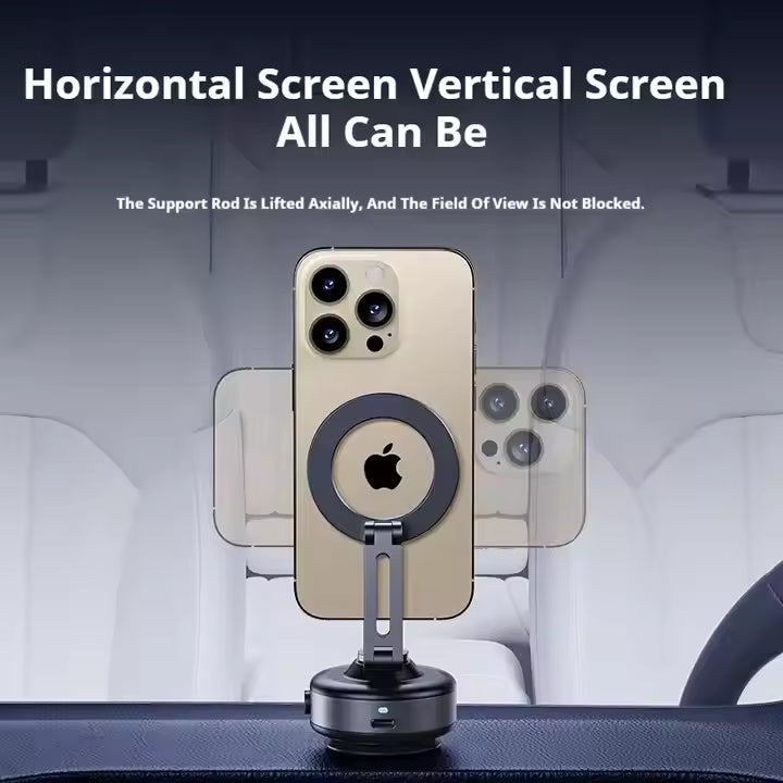 MagniSpin 360™ – Smart Magnetic Vacuum Phone Mount
